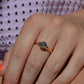Vibrant Antique Austrian OEC Solitaire