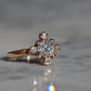 Antique Diamond Cardinal Ring