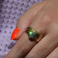 Vibrant Antique Austrian OEC Solitaire