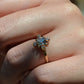 Antique Diamond Cardinal Ring