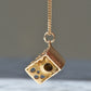 Hungry Little Cheese Mouse Charm