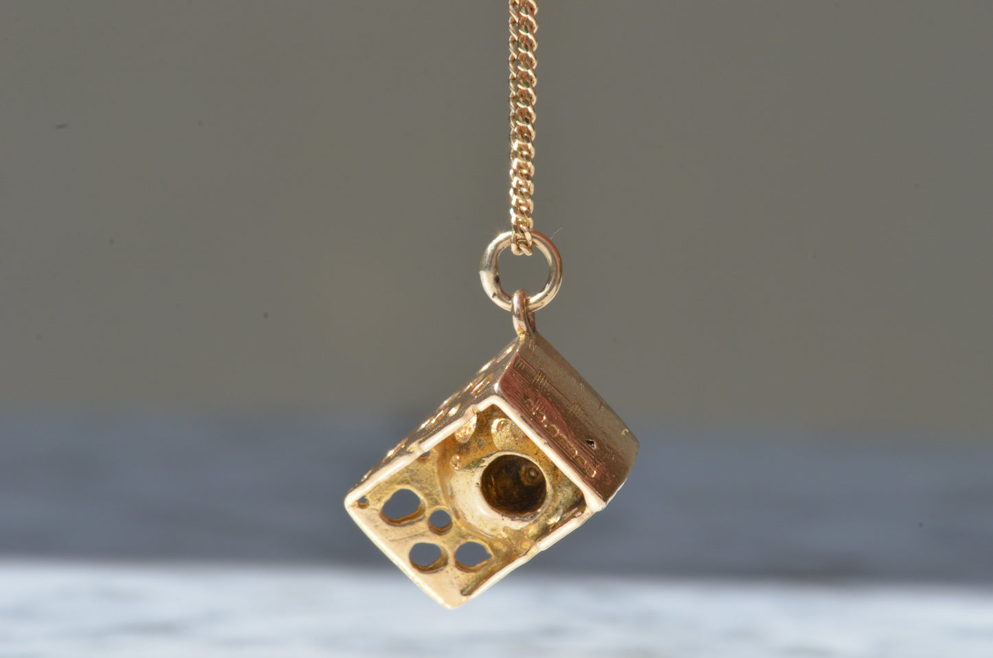 Hungry Little Cheese Mouse Charm