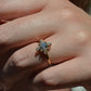 Antique Diamond Cardinal Ring