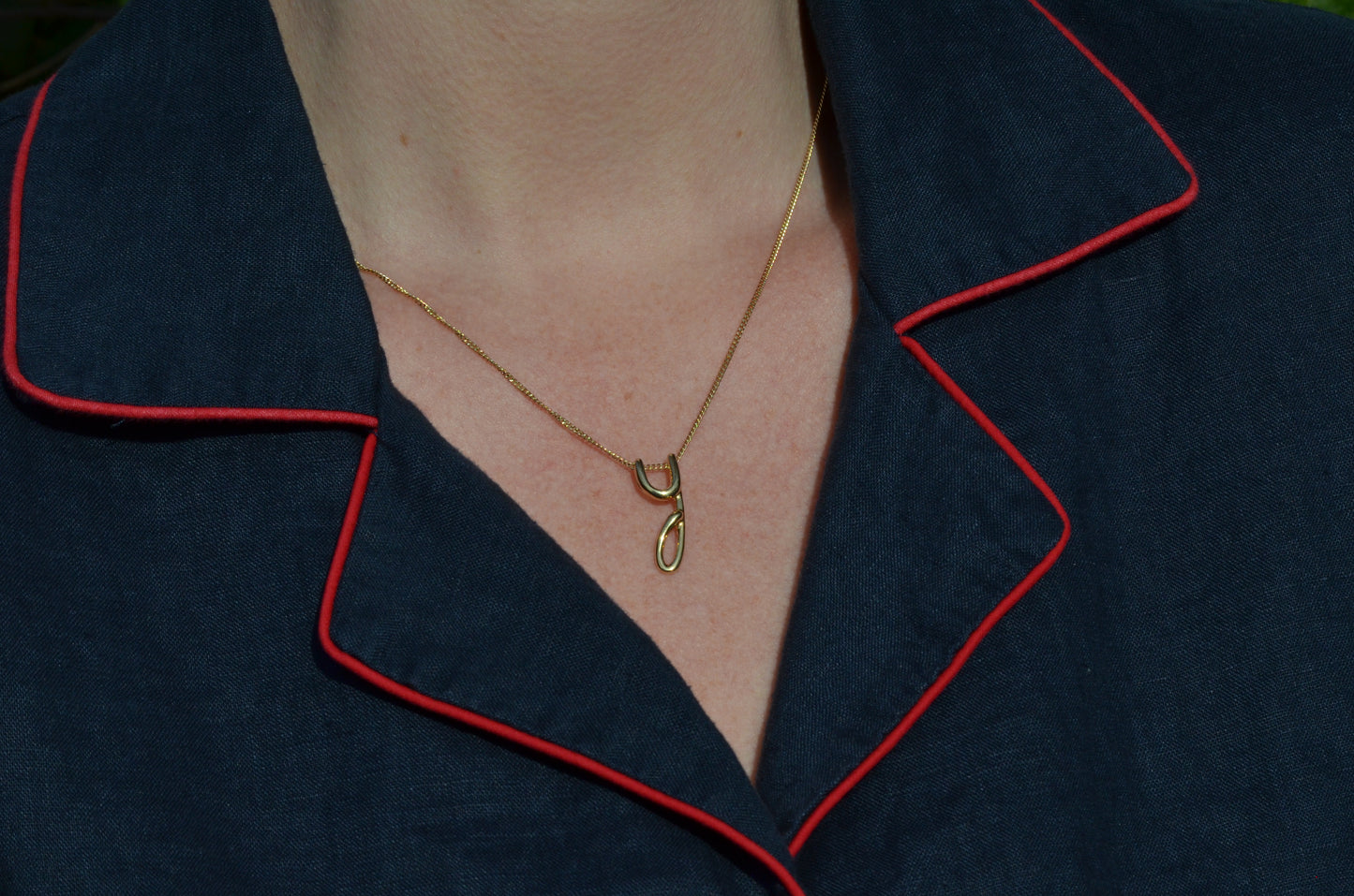 Swooping Y Slider Charm