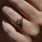 Antique Diamond Cardinal Ring