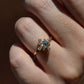 Antique Diamond Cardinal Ring