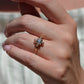 Antique Diamond Cardinal Ring