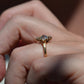 Antique Diamond Cardinal Ring
