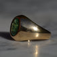 Bold Emerald Solitaire Ring