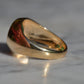 Bold Emerald Solitaire Ring