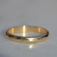 Vintage Faceted Gold Band
