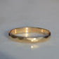 Vintage Faceted Gold Band