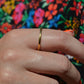 Narrow Estate 22k Band Size 10