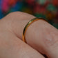 Narrow Estate 22k Band Size 10