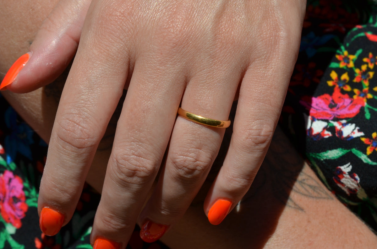 Timeless Vintage 22k Band 1939 Size 7