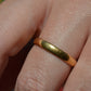 Victorian 22k Band 1890 Size 9