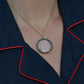 Darling Antique Pearl and Turquoise Glass Locket