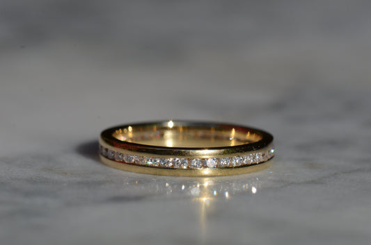 Scintillating Channel Full Eternity Band