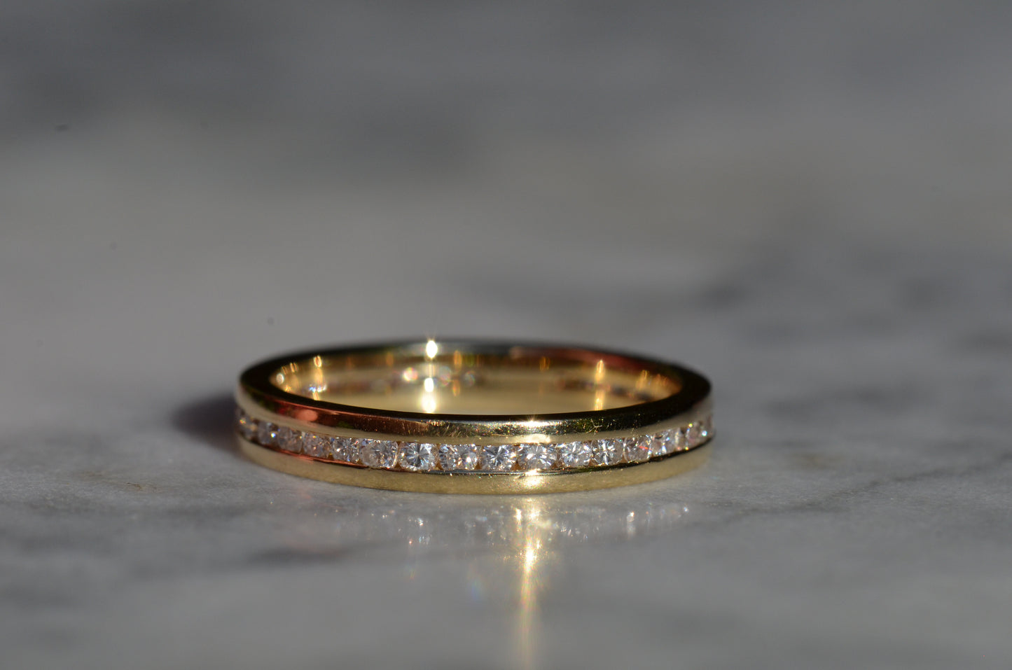 Scintillating Channel Full Eternity Band