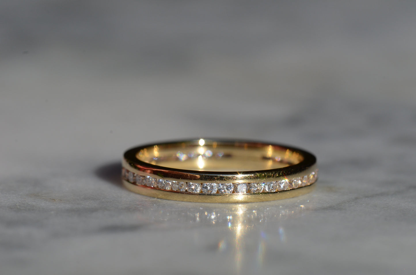 Scintillating Channel Full Eternity Band