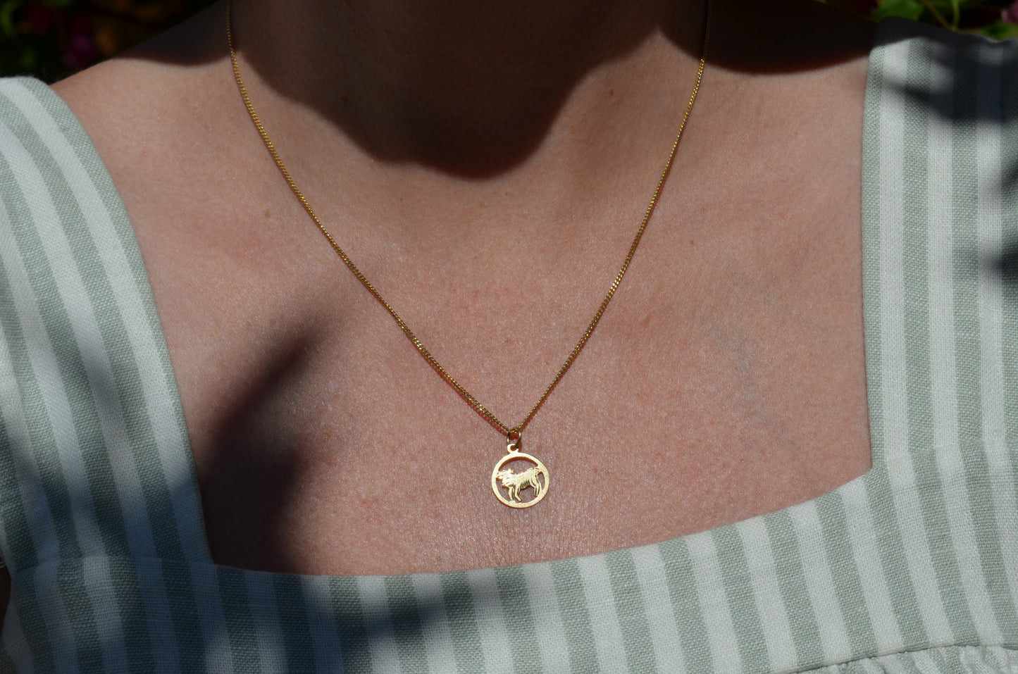 Tiny Cut Out Lamb Charm