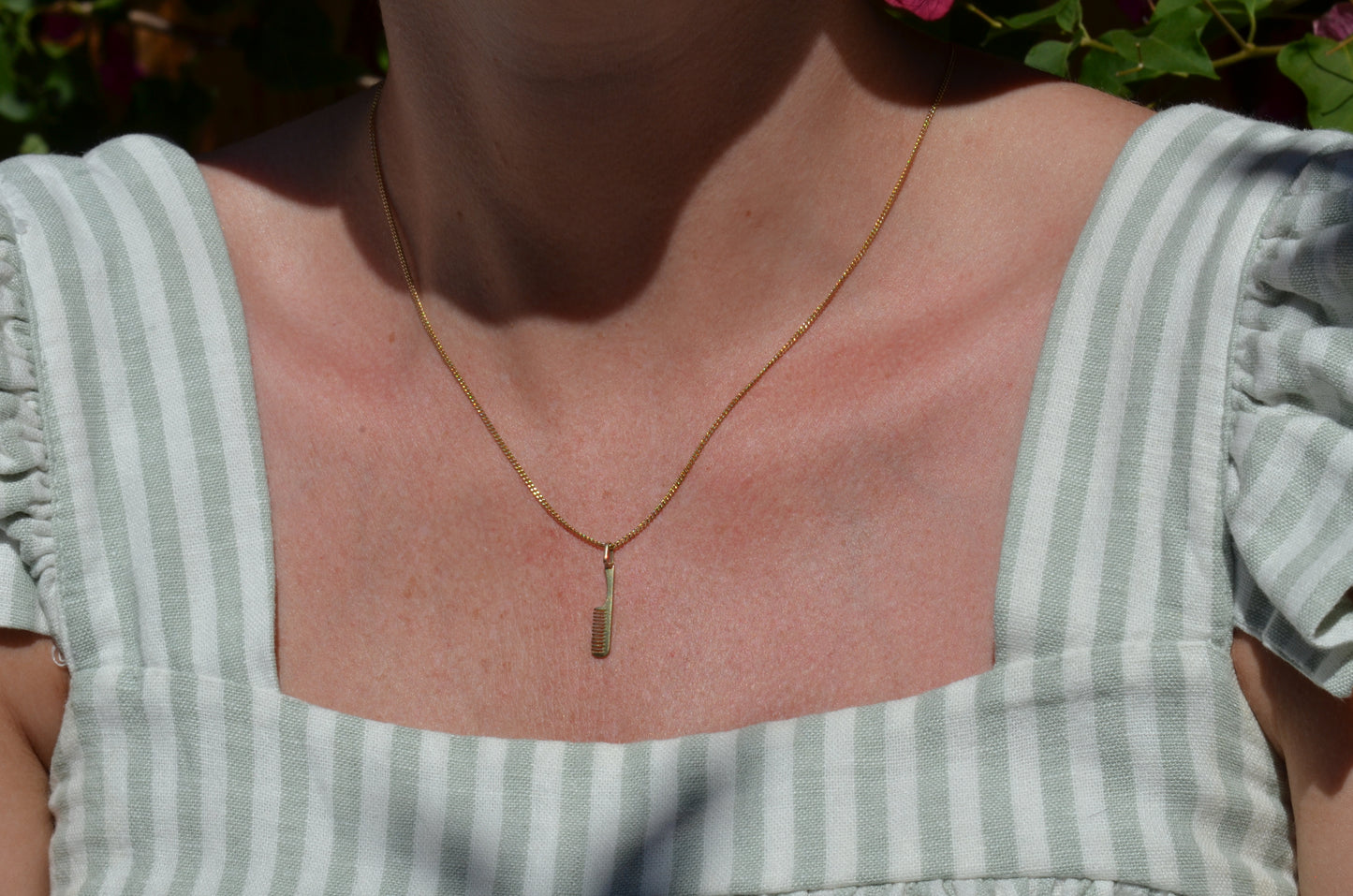 Teeny Vintage Comb Charm