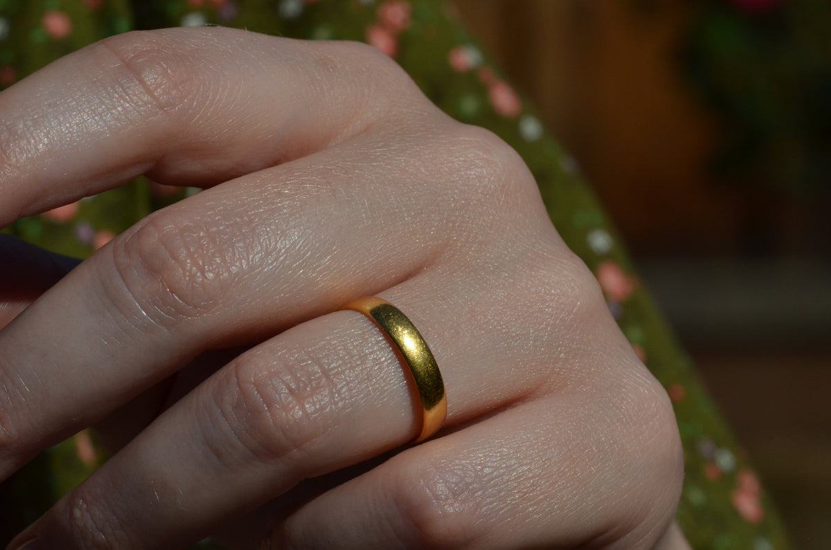 Easy Vintage 22k Band 8.25 1938