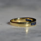 Sapphire and Diamond Half Eternity
