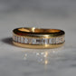 Bold Baguette 2/3 Eternity Band