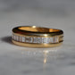 Bold Baguette 2/3 Eternity Band