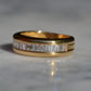 Bold Baguette 2/3 Eternity Band