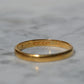 Classic Midcentury 22k Band 1955 Size 10.5