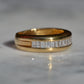 Bold Baguette 2/3 Eternity Band