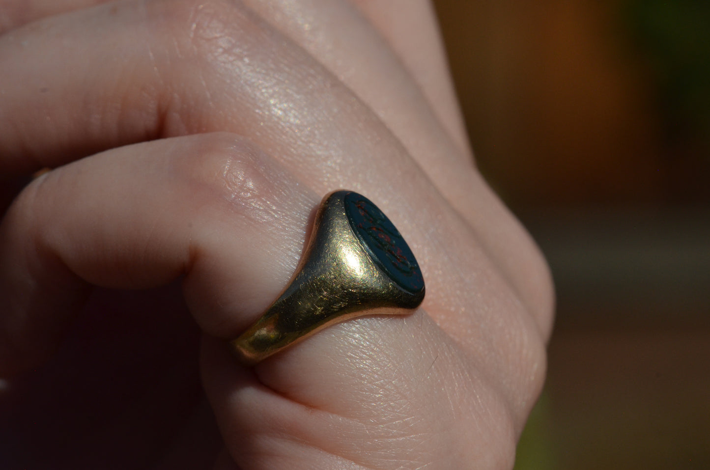 Classic Bloodstone Signet PB