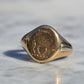 Inspirational Vintage Crest Signet