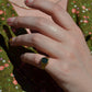 Petite Bloodstone Crest Ring