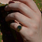 Petite Bloodstone Crest Ring