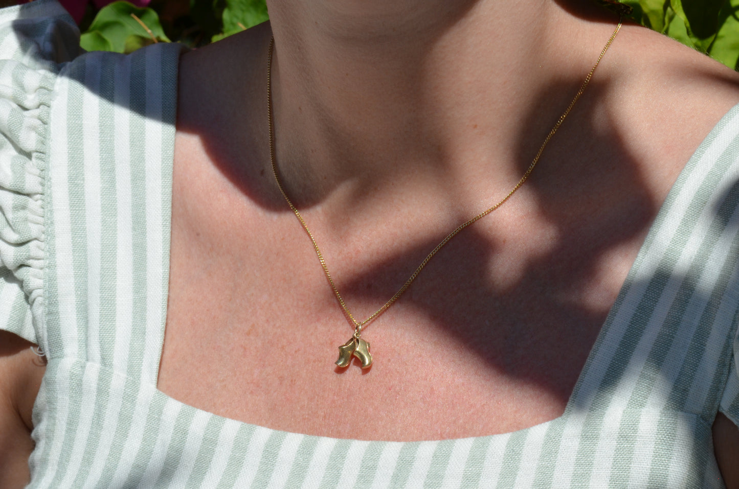 Tiny Pair of Clogs Charm