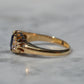 Velvety Edwardian Sapphire Navette Ring