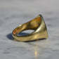 Heavy Midcentury Signet Ring MFM