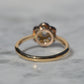 Elegant Vintage Diamond Daisy Ring