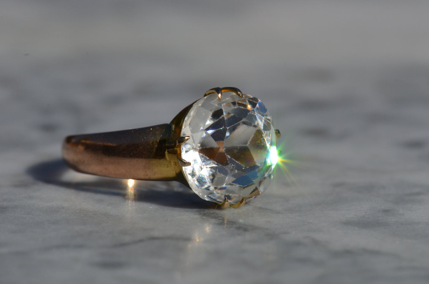 Ample Antique Paste Ring