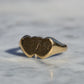 Tender Double Heart Signet