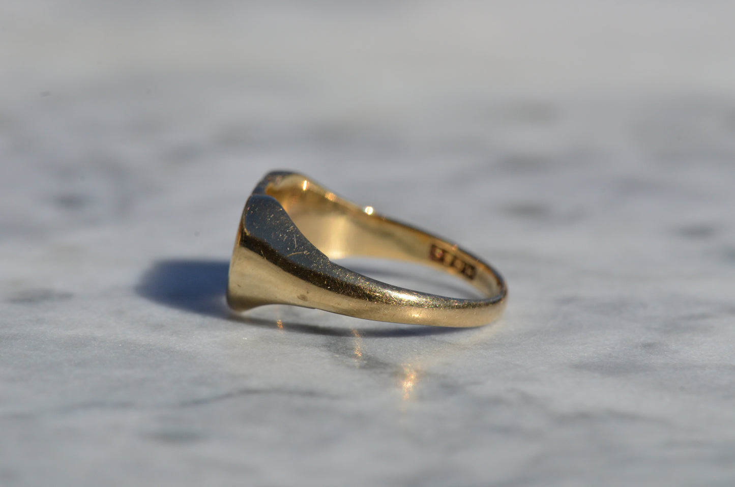 Tender Double Heart Signet