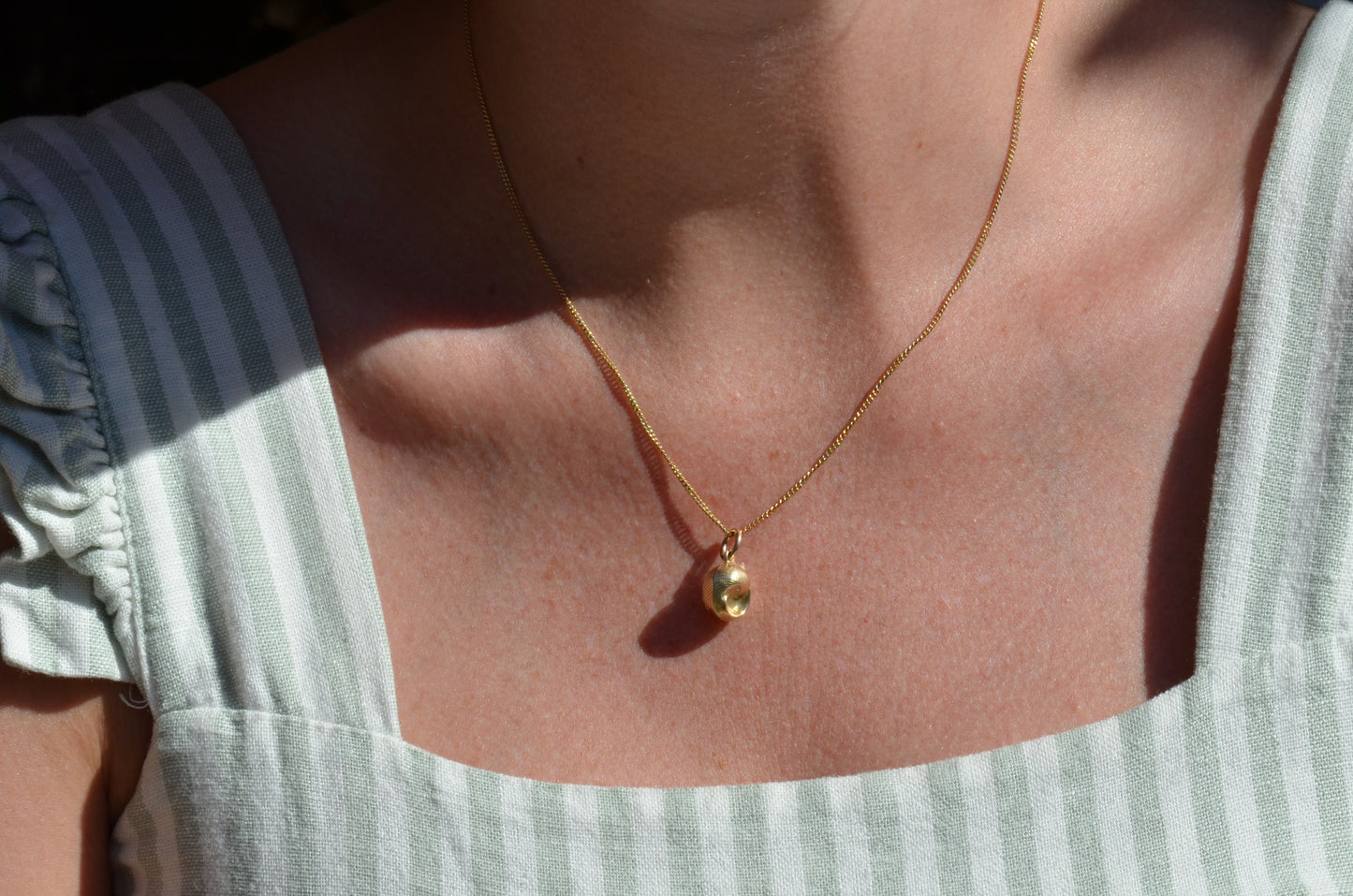 Vintage Conch Shell Charm