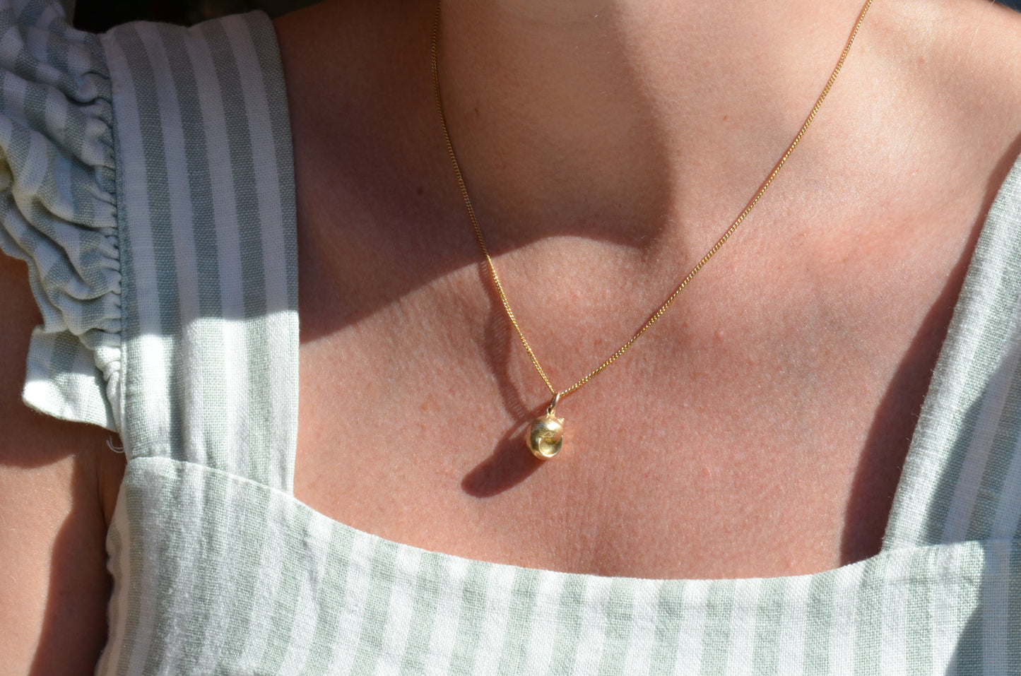 Vintage Conch Shell Charm