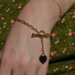 Darling Estate Heart Toggle Bracelet