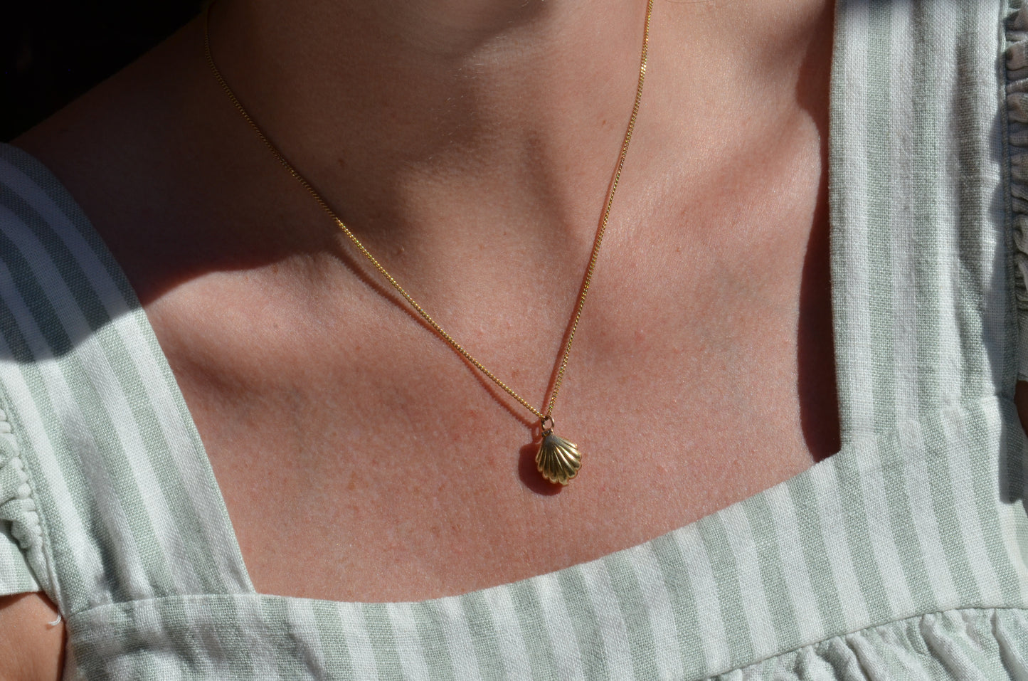 Locket Pearl Shell Charm