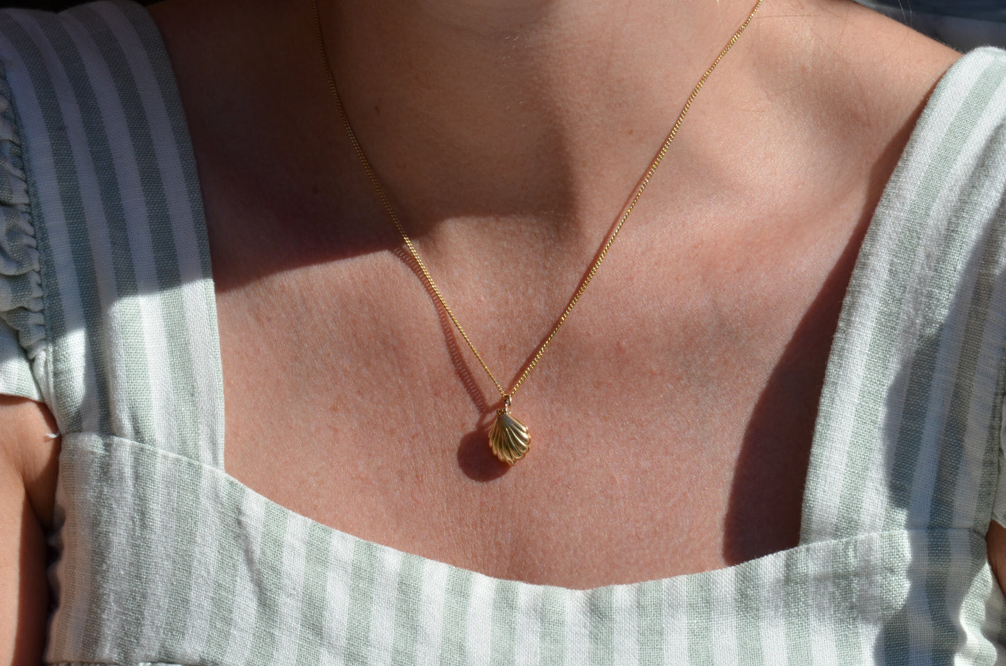 Locket Pearl Shell Charm