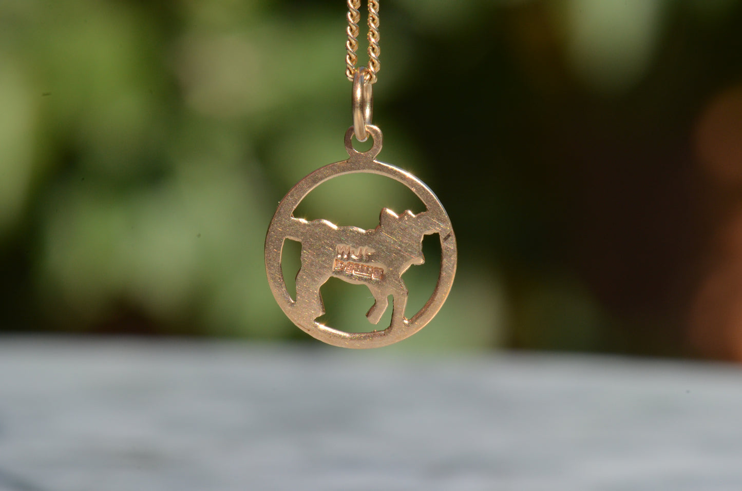 Tiny Cut Out Lamb Charm